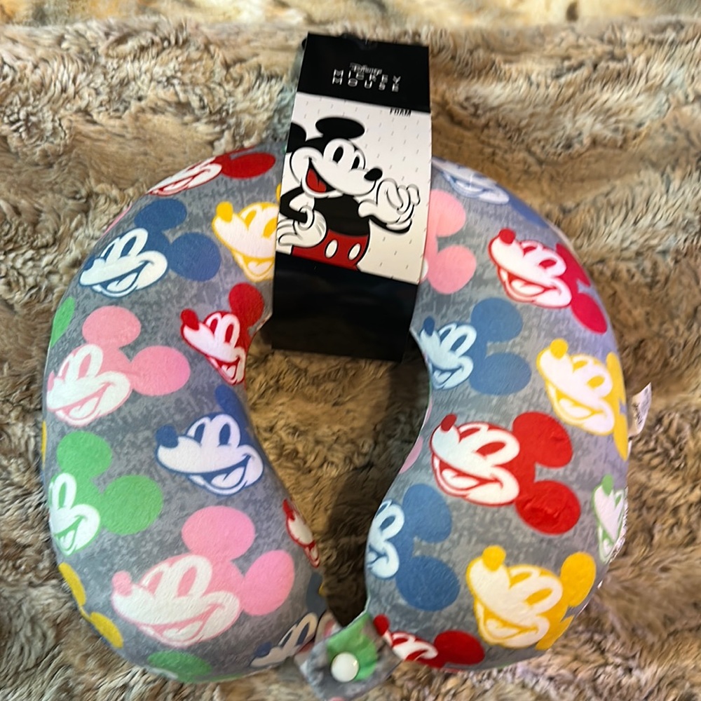 Mickey Mouse travel pillow